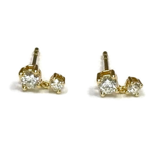 Yellow Gold and Diamond Dangle Earring 1150.00