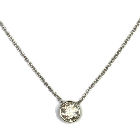 White Gold Solitaire Diamond Necklace 3360.00