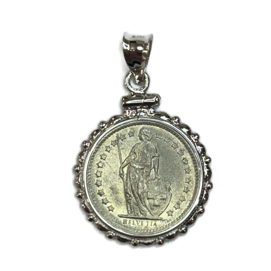 1974 Elizabeth II Canada Five Cents Coin Pendant 60.00
