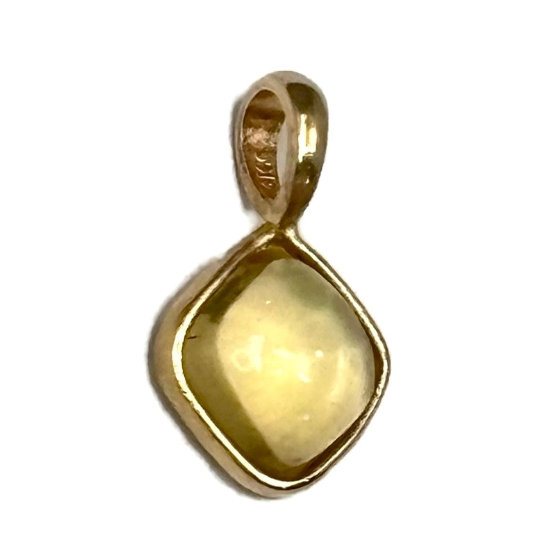 Citrine and Yellow Gold Charm 200.00