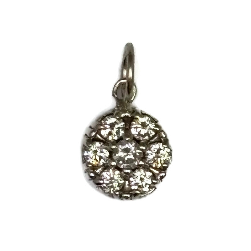 White Gold and Diamond Charm 1100.00