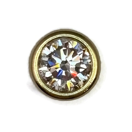 14K Yellow Gold and CZ Dangle 380.00