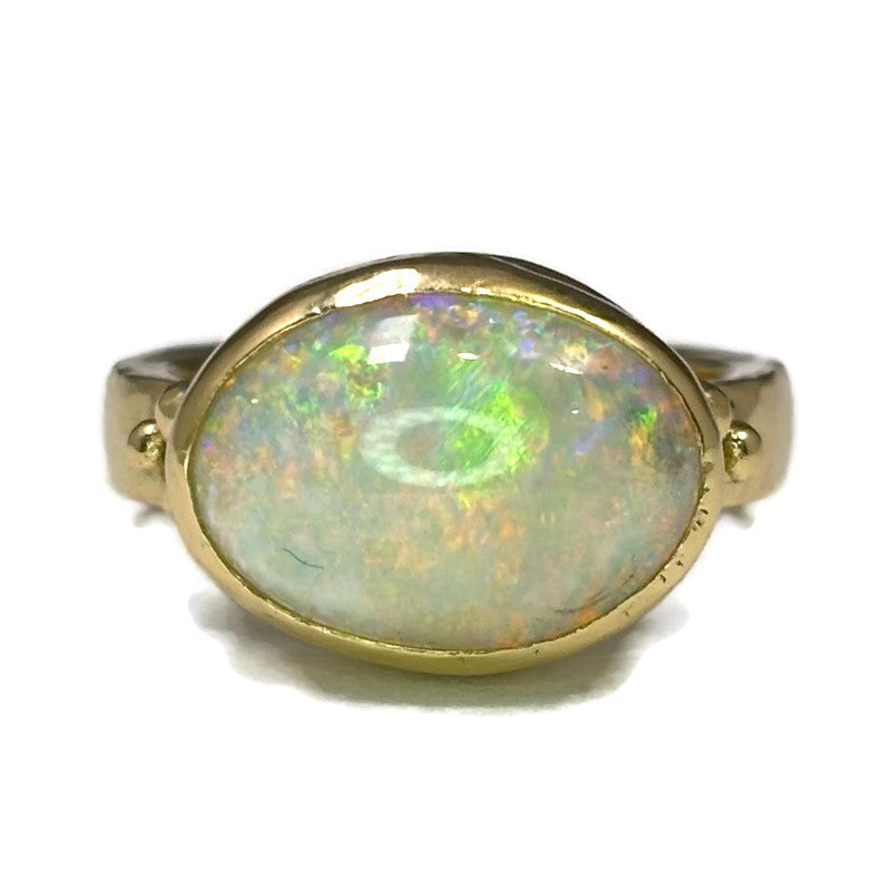 18K yellow Gold and Opal Ring 4200.00