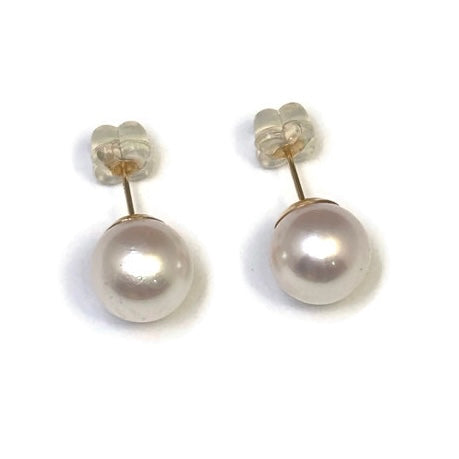 White Akoya AA Pearl Stud Earring 1600.00