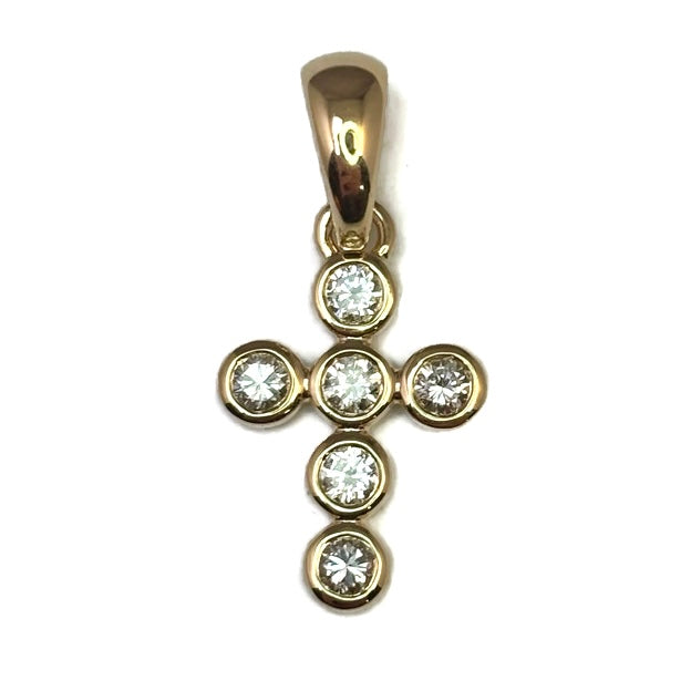 Diamond Bezel Cross 3000