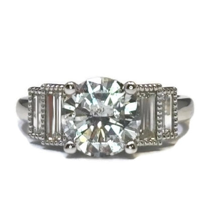 Estate Five Stone Diamond Engagement Ring 14000.00