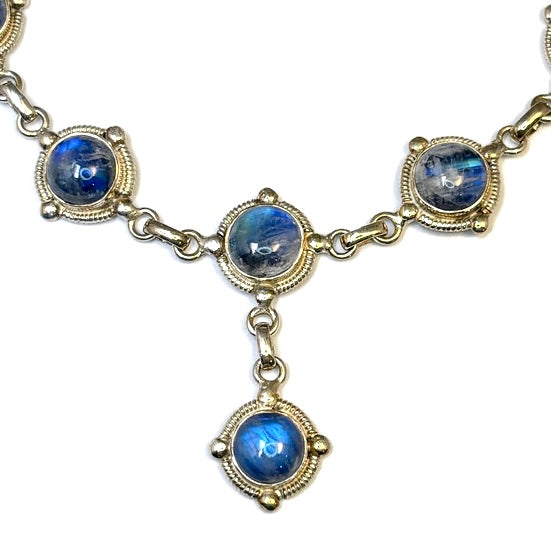 Rainbow Moonstone Necklace 300.00