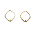 14K Yellow Gold with Yellow Sapphire Accent Earrings 1260.00