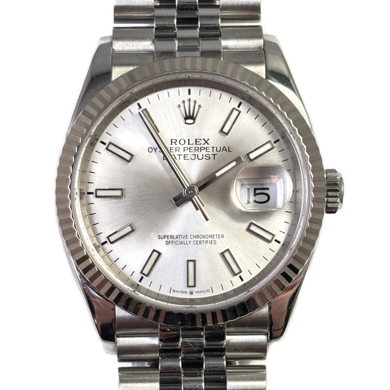 Stainless Steel 36mm Oyster Perpetual Datejust Rolex 13900.00