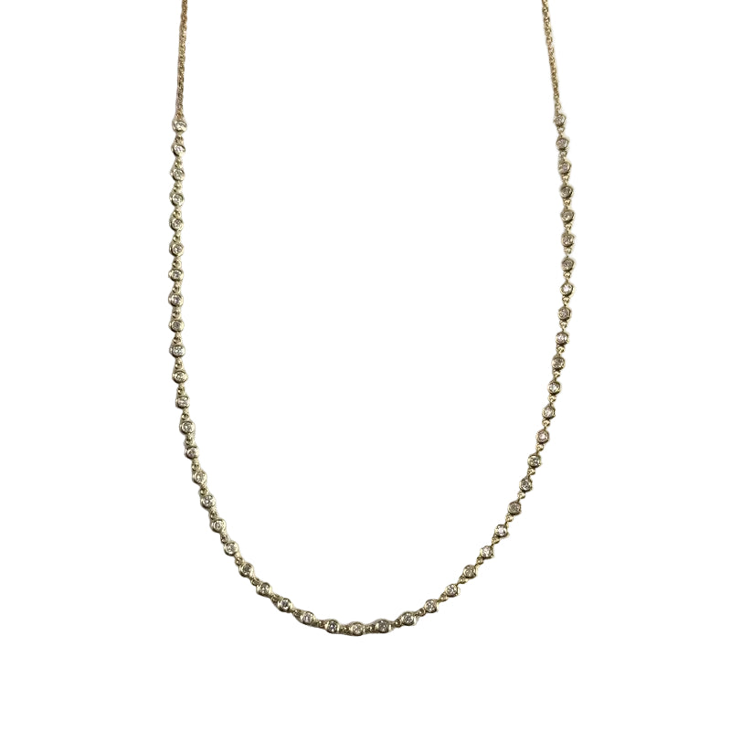Diamond by Yard Necklace 1.34ctw 5600.00