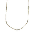 Diamond by Yard Necklace Mixed Shape 4800.00
