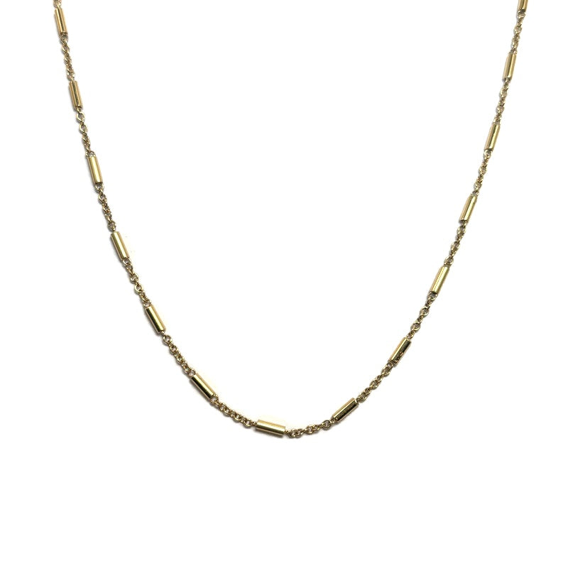 Antonio Papini Italian 18ky Gold Bar and Chain Style Necklace 4650.00