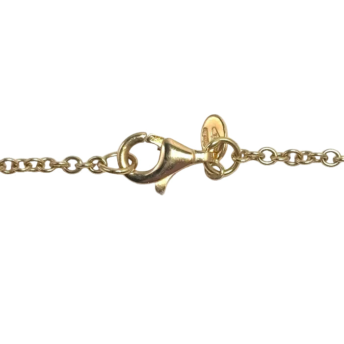 Antonio Papini Italian 18ky Gold Bar and Chain Style Necklace 4650.00
