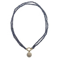 Tanzanite and Yellow Gold Charm Necklace (Strand ONLY) 400.00