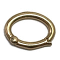 Yellow Gold Oval Carabiner 800.00