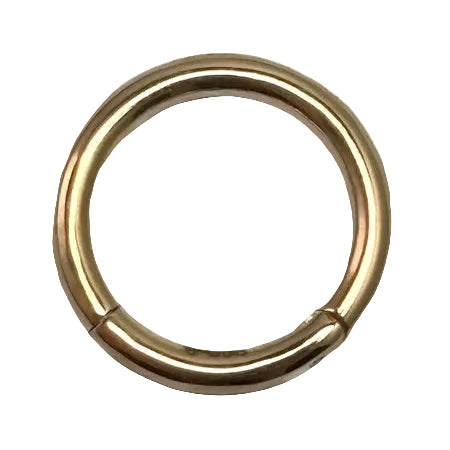 Yellow Gold Circle Carabiner 900.00