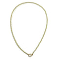 Light Yellow Faceted Crystal Necklace Gold Filled (Strand ONLY) 190.00