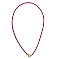 Ruby Quartz Beaded Necklace Gold Filled (Strand ONLY) 245.00