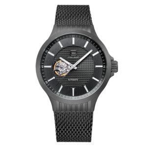 GLOCK Precision Men's Automatic Skeleton Watch Black/Black 699.00