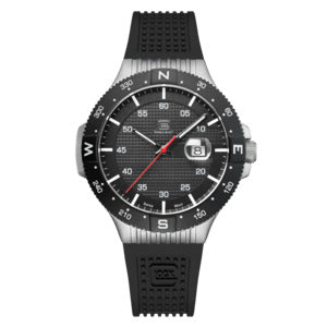 GLOCK Precision Men's Quartz Watch Black/Black with Silver Accent 499.00
