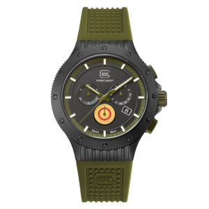 GLOCK Precision Men's Chronograph Watch Army Green/Black 699.00