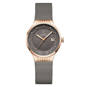 GLOCK Precision Ladies' Quartz Watch Black/Rose Gold 499.00