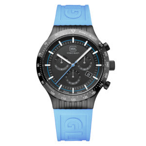 GLOCK Precision Men's Chronograph Watch Blue/Blue 699.00