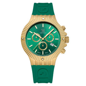 GLOCK Precision Men's Chronograph Watch Green/Green 699.00