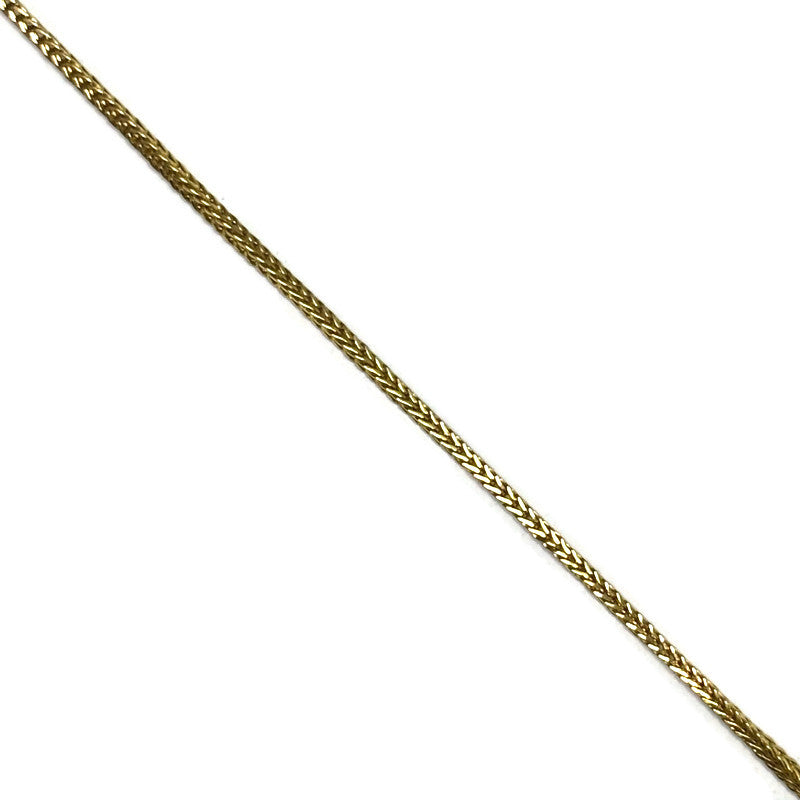 Handmade square wheat Chain 17.5" 5850.00