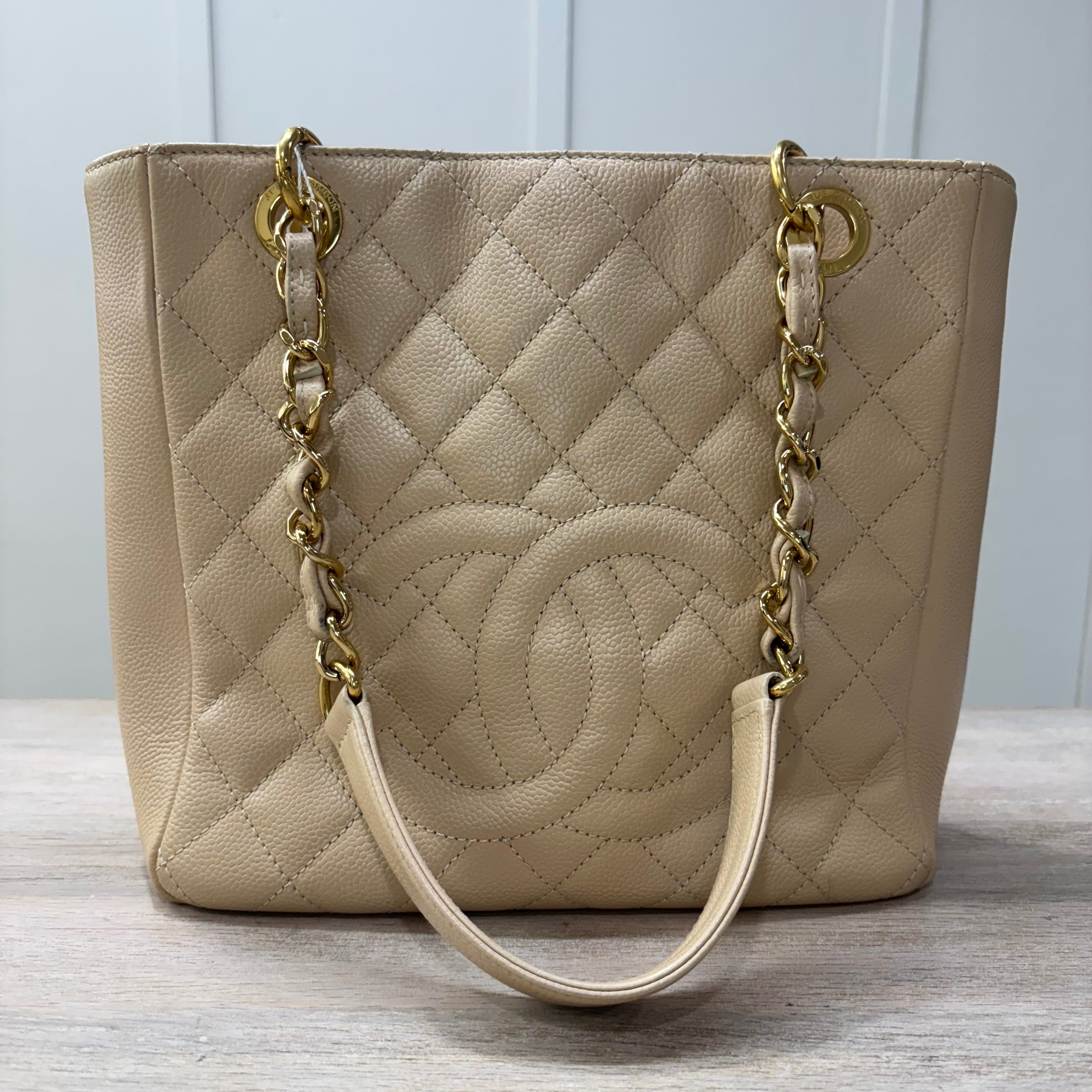 Chanel PST Beige/Gold 3295.00