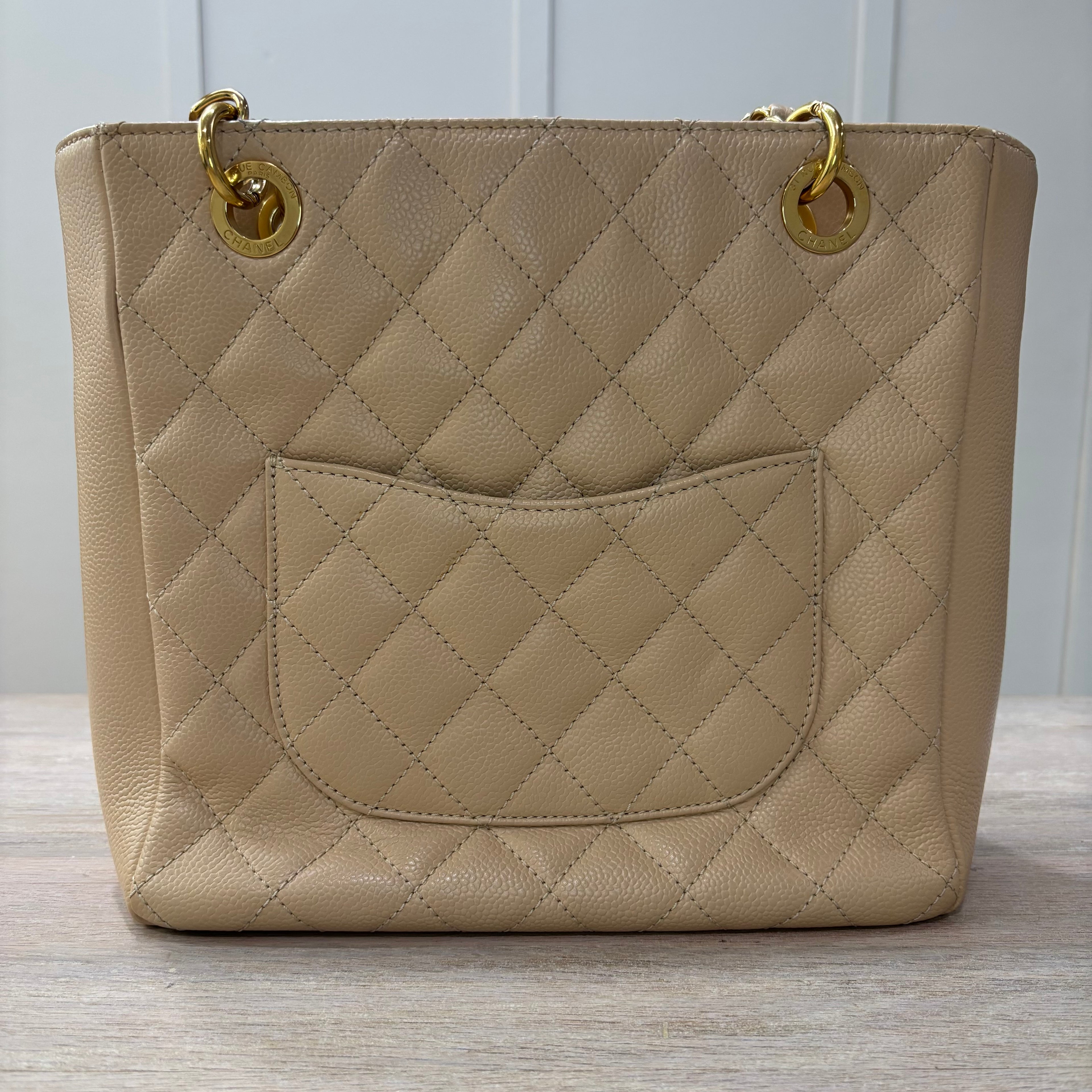 Chanel PST Beige/Gold 3295.00