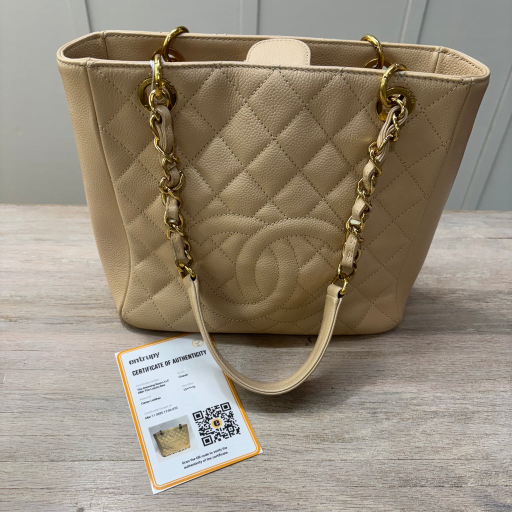 Chanel PST Beige/Gold 3295.00