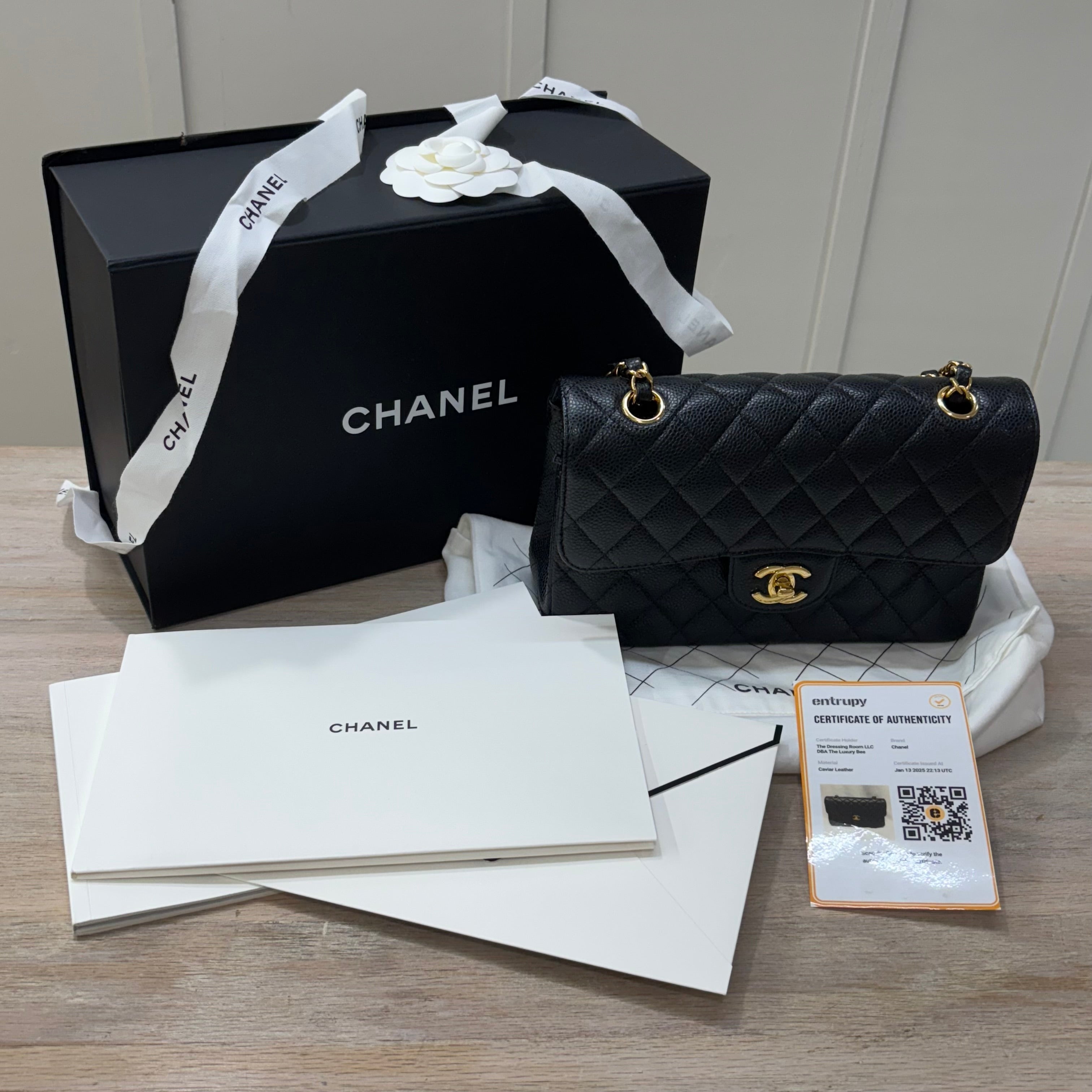 Chanel Maxi Classic 11.12 Caviar 7595.00