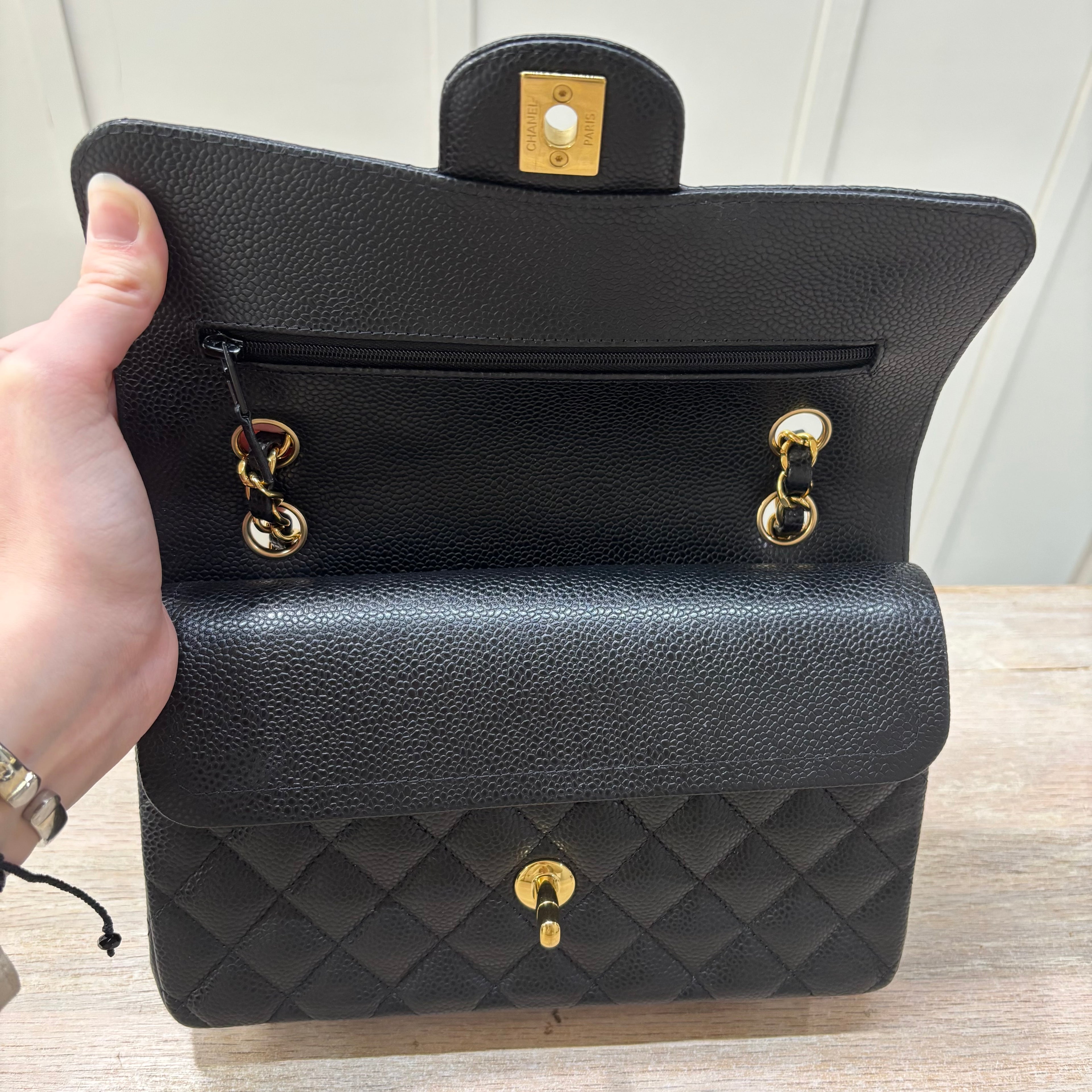 Chanel Maxi Classic 11.12 Caviar 7595.00