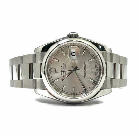 Stainless Steel 39mm Datejust Rolex 10500.00