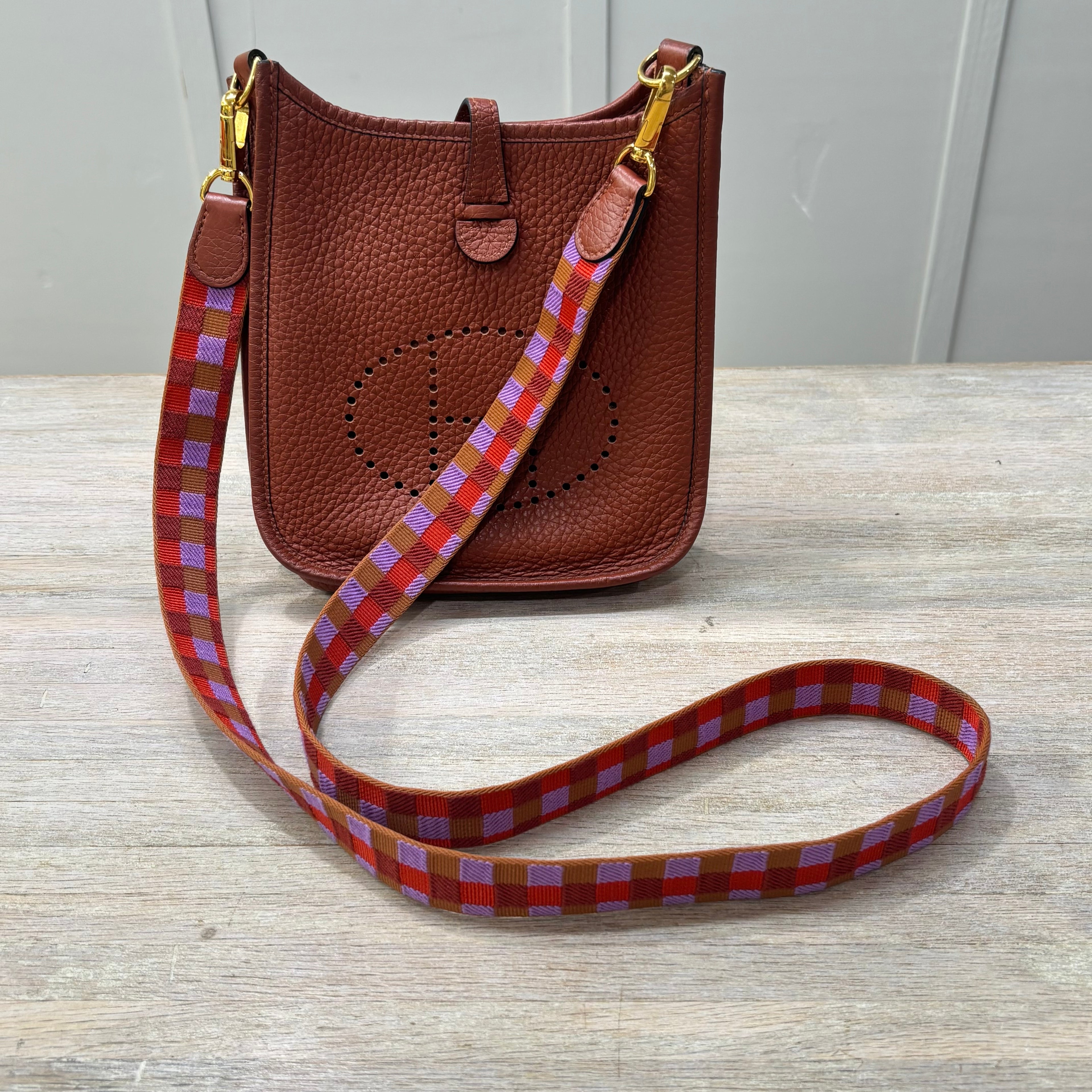 Hermes Evelyn Brown Small Bag 3400.00