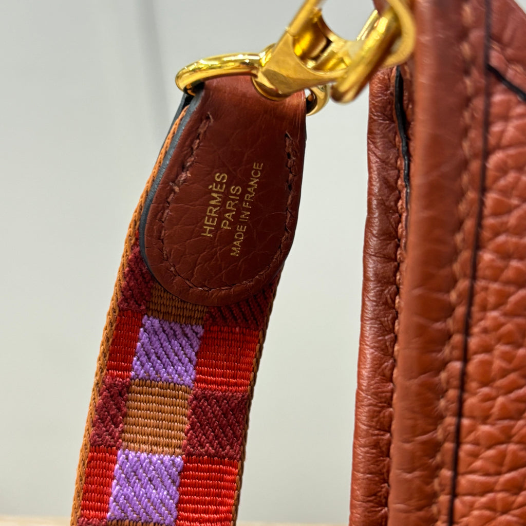 Hermes Evelyn Brown Small Bag 3400.00