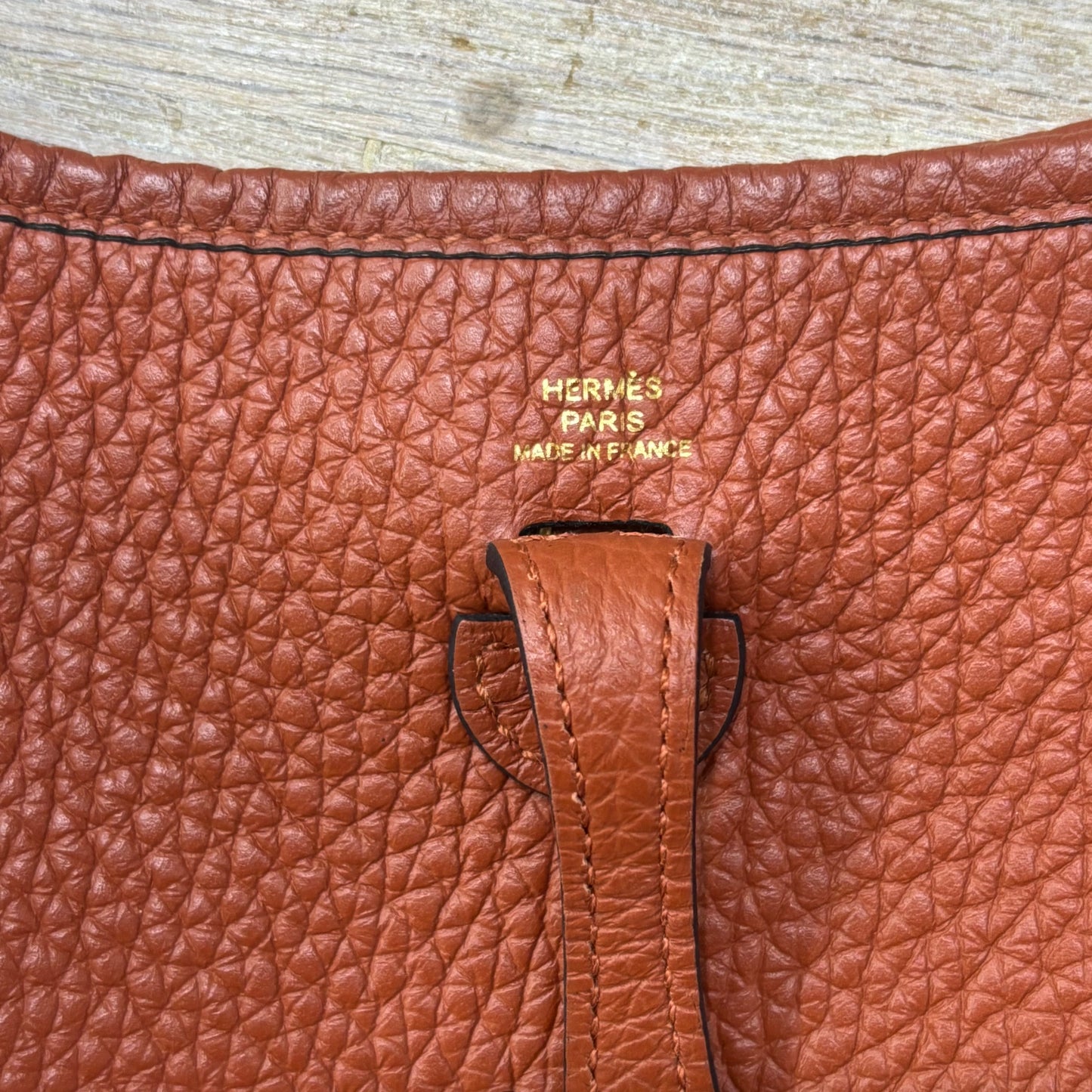 Hermes Evelyn Brown Small Bag 3400.00