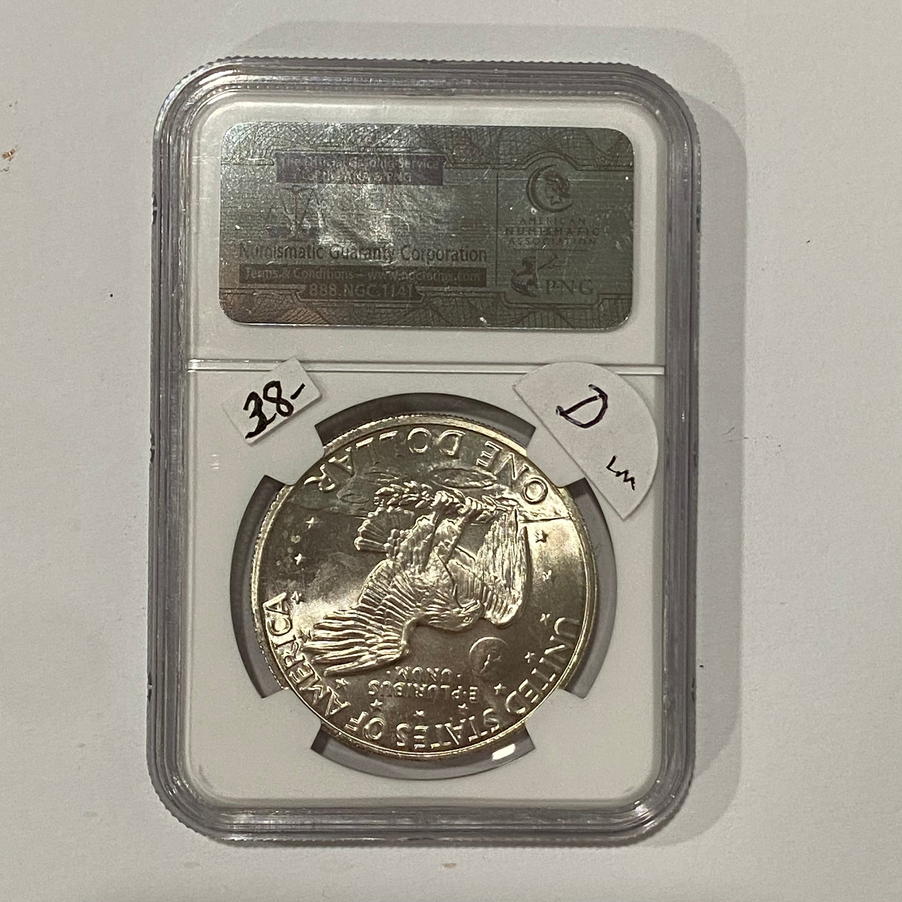 One Dollar Silver Coin 38.00