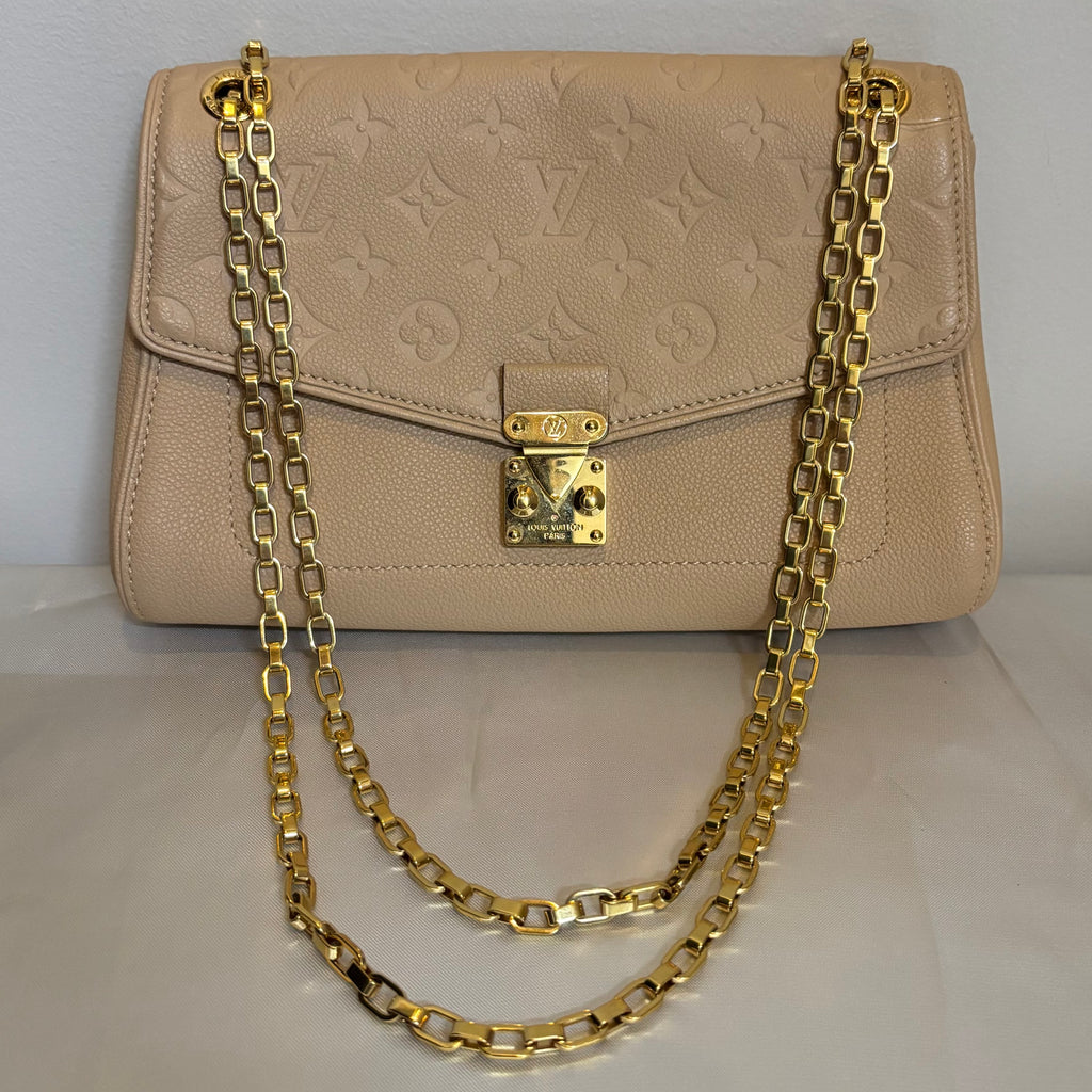 Louis Vuitton A Condition Empriente Saint Germain Beige PM 3500.00