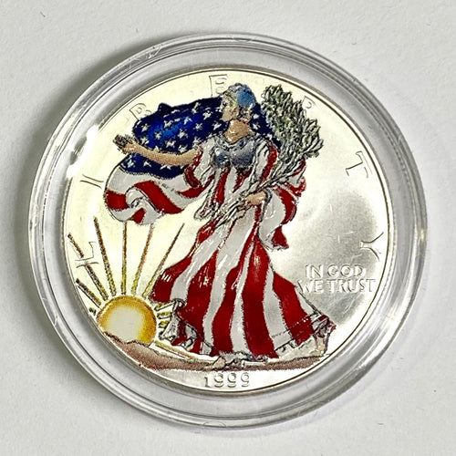 1999 Painted Silver Dollar 300.00