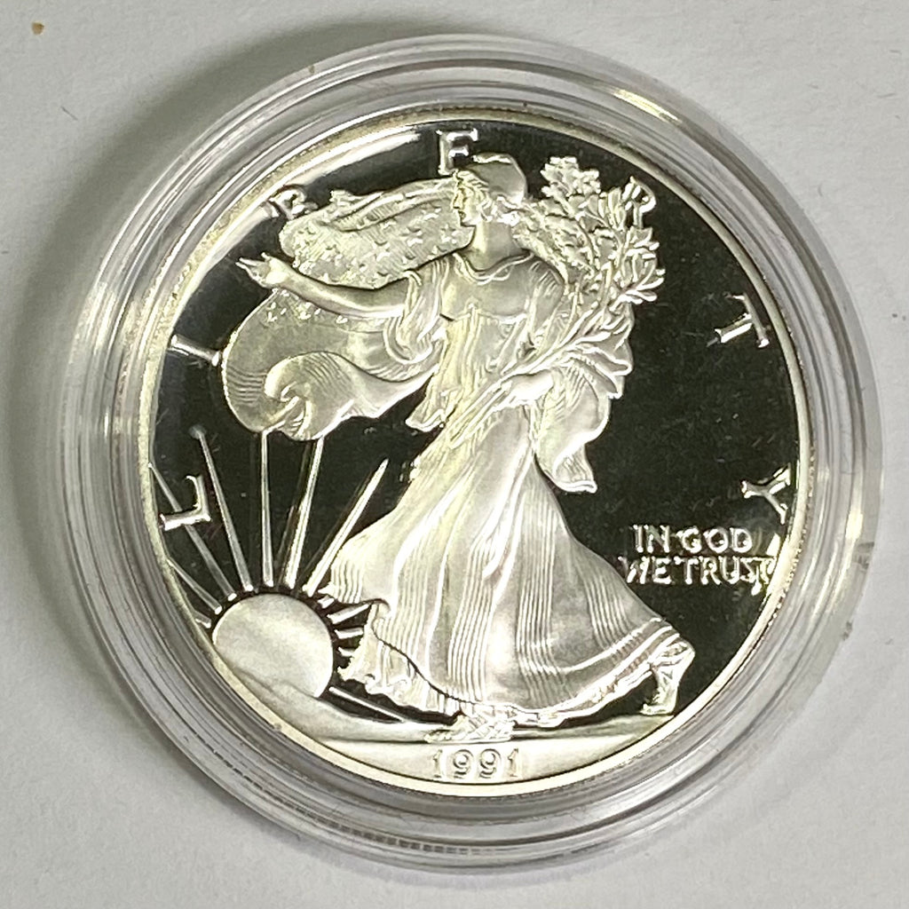 1991 Silver American Eagle One Ounce 500.00