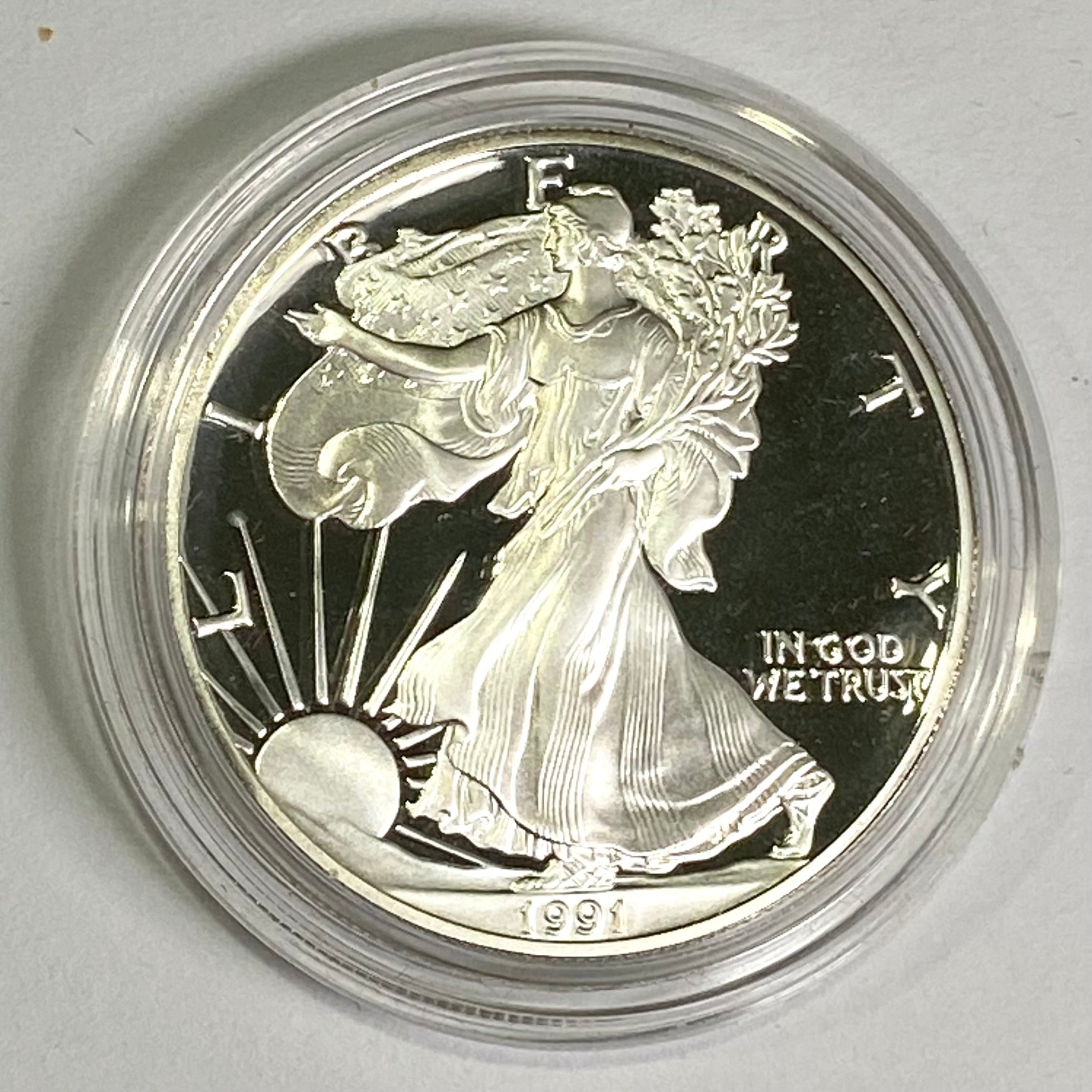1991 Silver American Eagle One Ounce 500.00