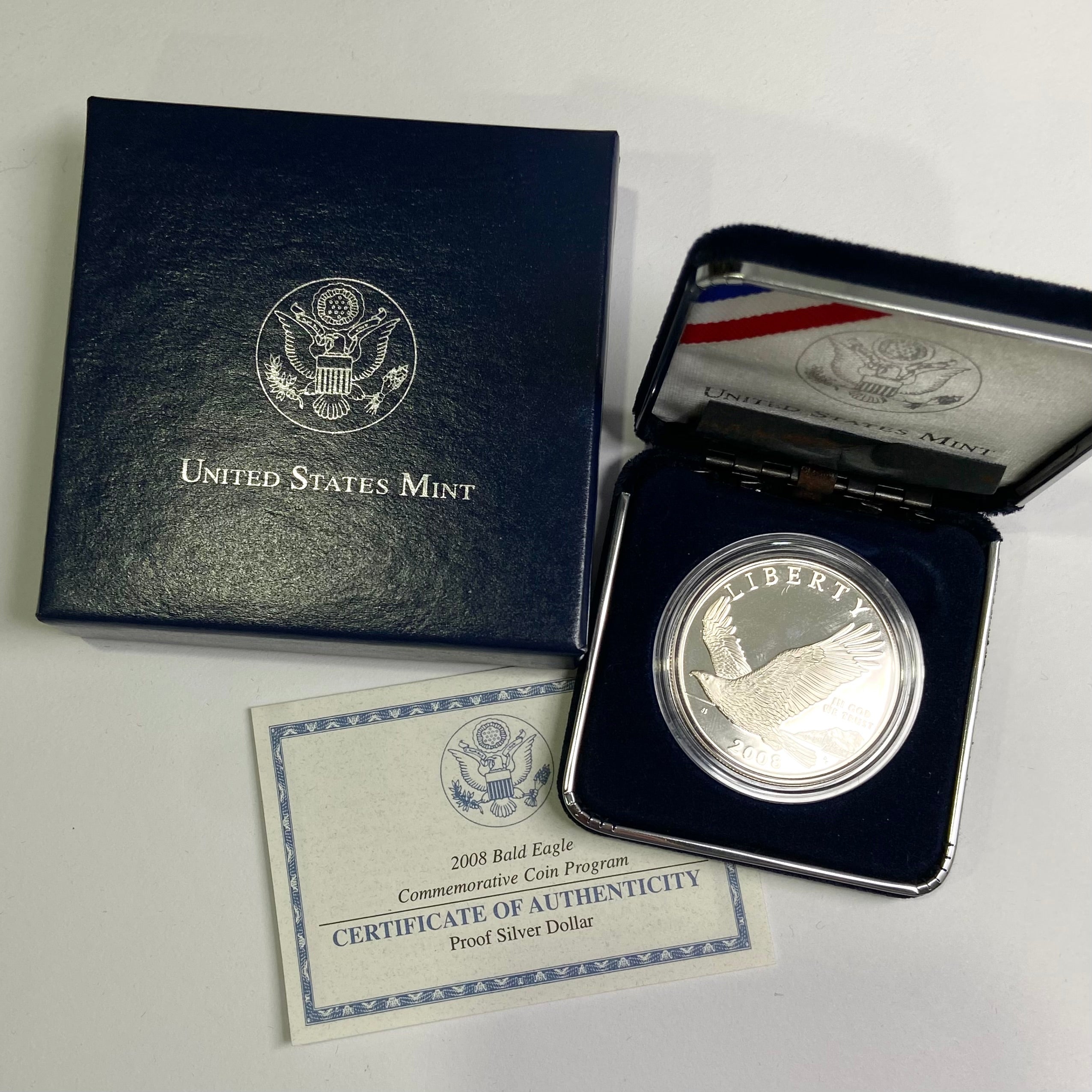 2008 Bald Eagle Commemorative Coin 115.00