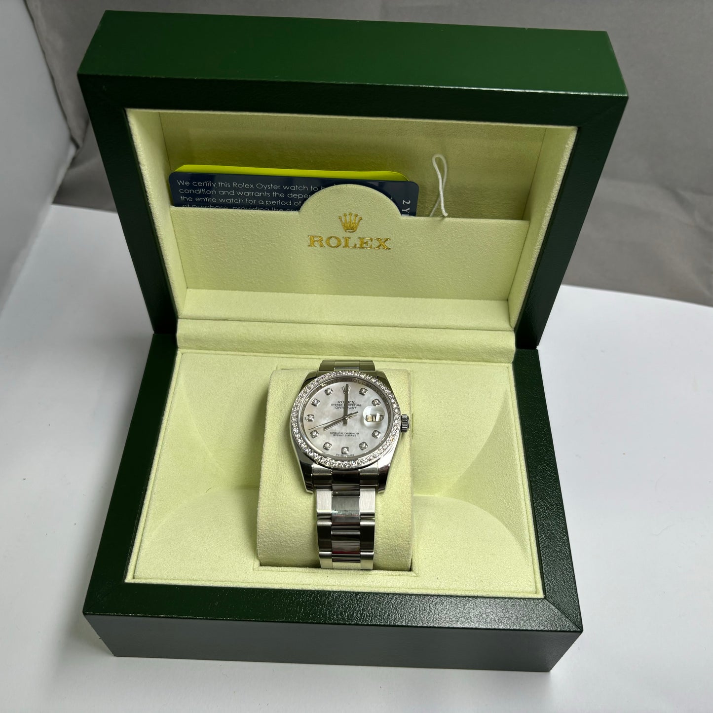 Ladies Oyster and Diamond Rolex 11920.00