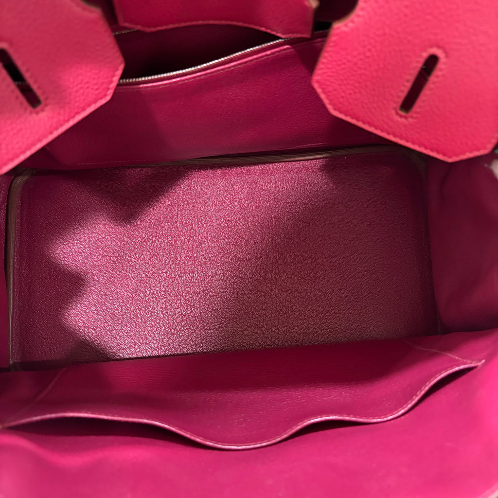 Hermes Birkin 35 Pre-Loved Burgundy Handbag Togo 19800.00