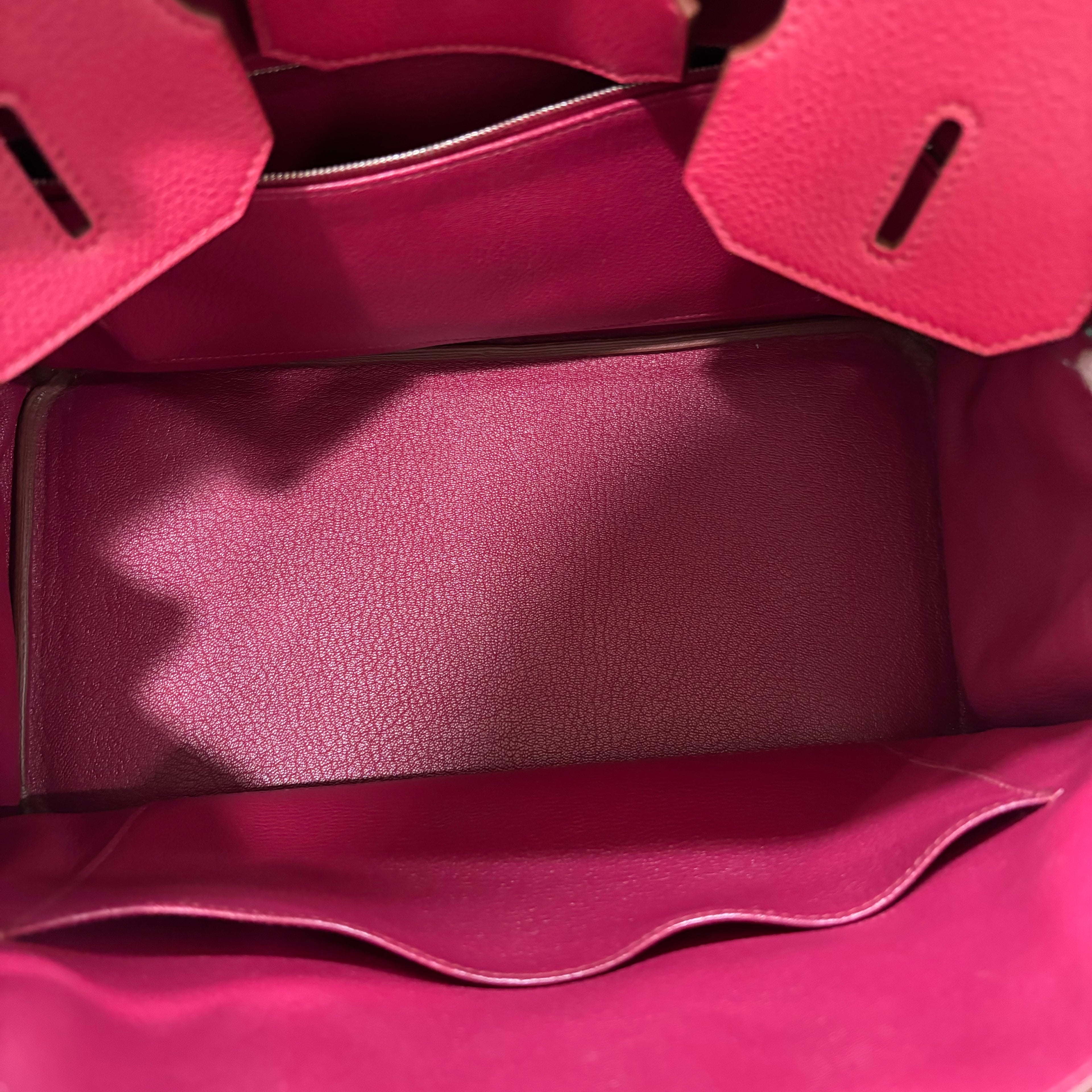 Hermes Birkin 35 Pre-Loved Burgundy Handbag Togo 19800.00
