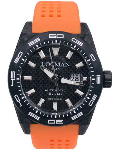 LOCMAN Stealth 300 MT Automatic Black/Orange 1385.00