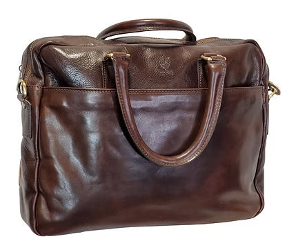 Italian Leather Lanza Large Briefcase 750.00