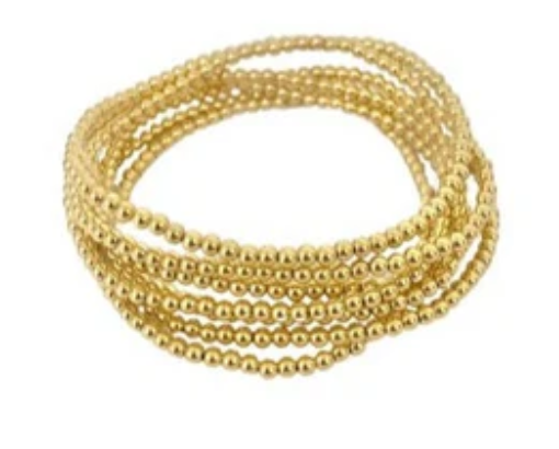 Melrose Gold Filled Beaded Bracelet 75.00